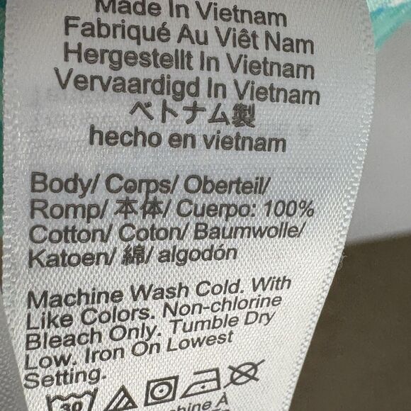 NEW J.CREW SIZE 4 Dress Mini Cotton Seersucker Ruffleneck Long Sleeve Green - Picture 6 of 7